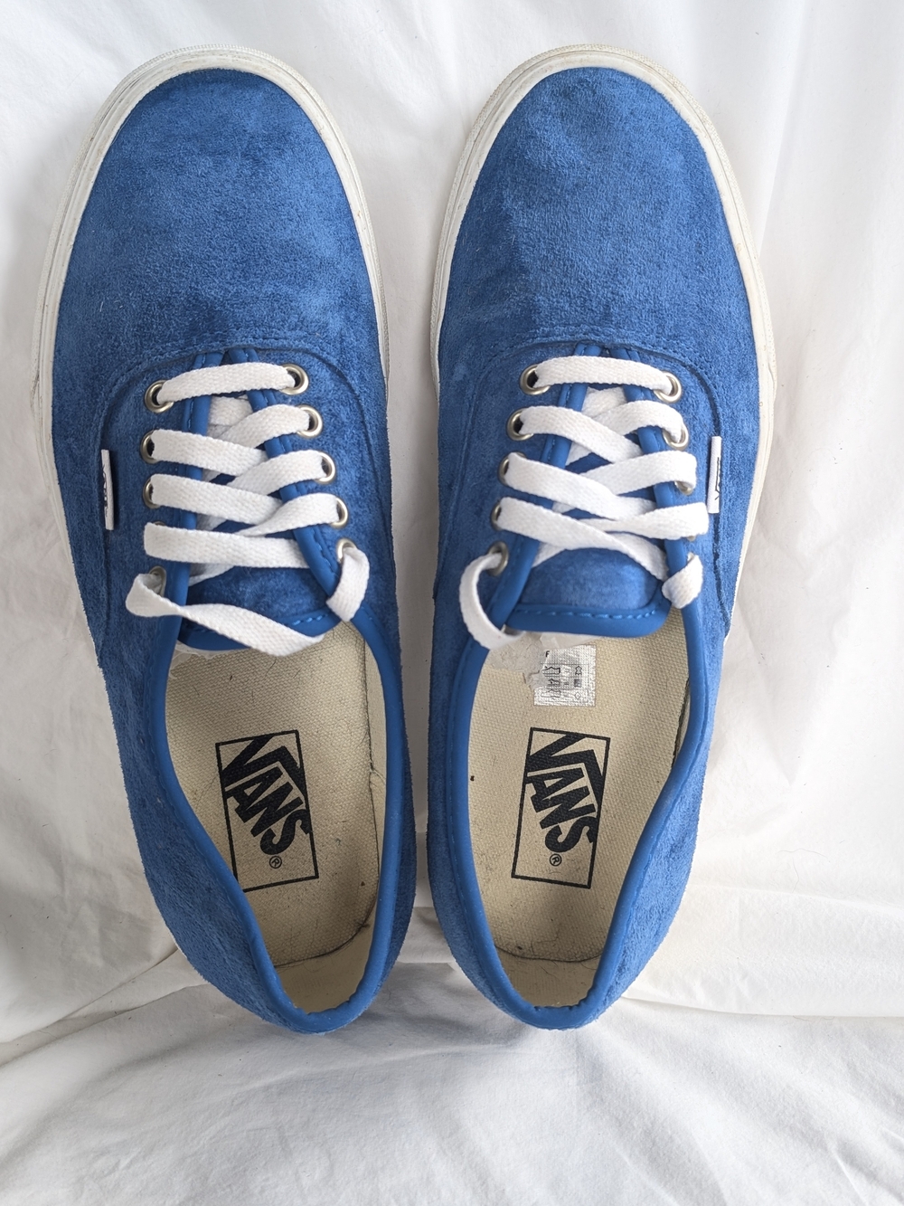 Vans Authentic Pig Suede Scotchgard Weatherized Tech Royal Blue